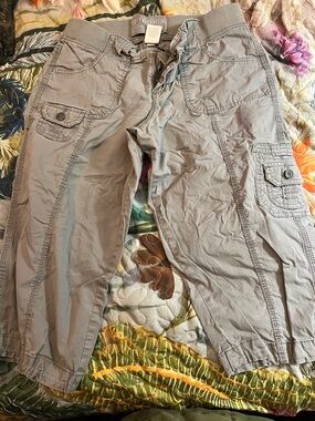 Sonoma Light Gray Utility Cargo Pants